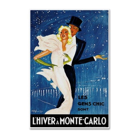 Trademark Fine Art Vintage Lavoie 'Travel 30' Canvas Art, 16x24 ALI20057-C1624GG